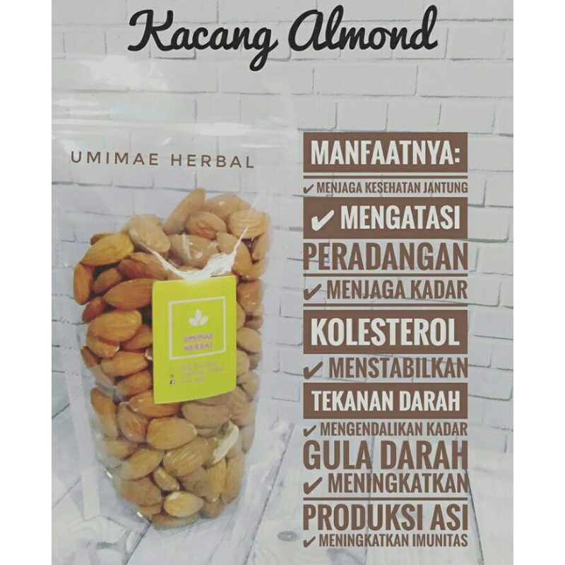 

kacang almond