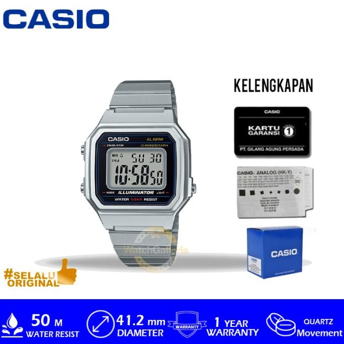 Casio GENERAL B650WD1ADF / B650WD-1ADF / B650WD ORIGINAL Termurah