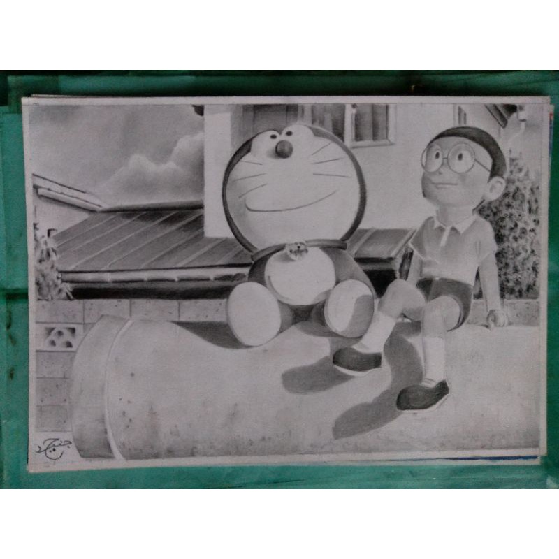 

Gambar Kartun Pakai Pensil ( Doraemon dan Nobita )