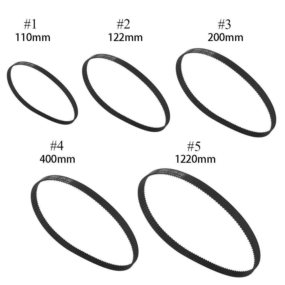 Preva 4PCS Timing Belt Replaceable 3D Printer Aksesoris Karet Closed Loop