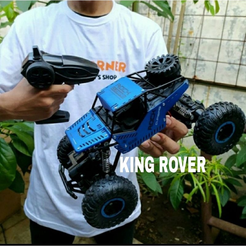 Mobil Remot RC OFFROAD Metal Alloy 4WD 2,4 GHz Mainan Remote Kontrol