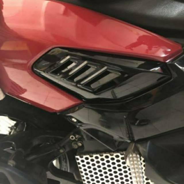 Cover body samping nmax old 2015-2019 model sirip hiu