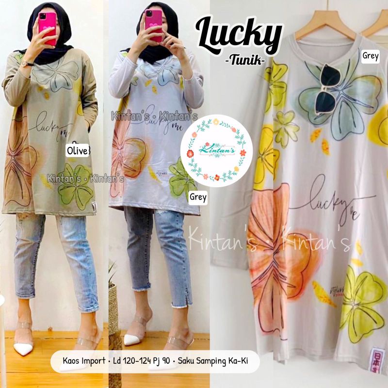 Lucky Tunik by kintans / Tunik muslimah modern