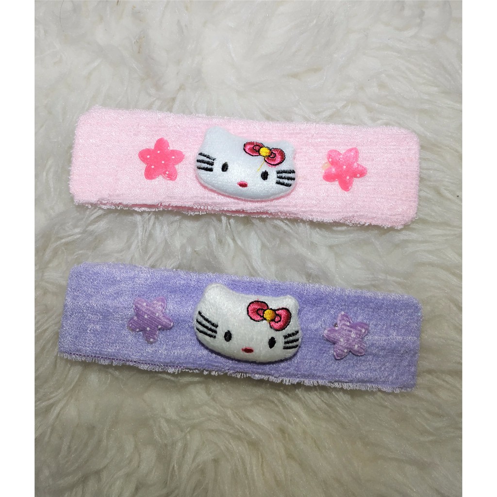 HH07 Headband Bandana Handuk Hello Kitty