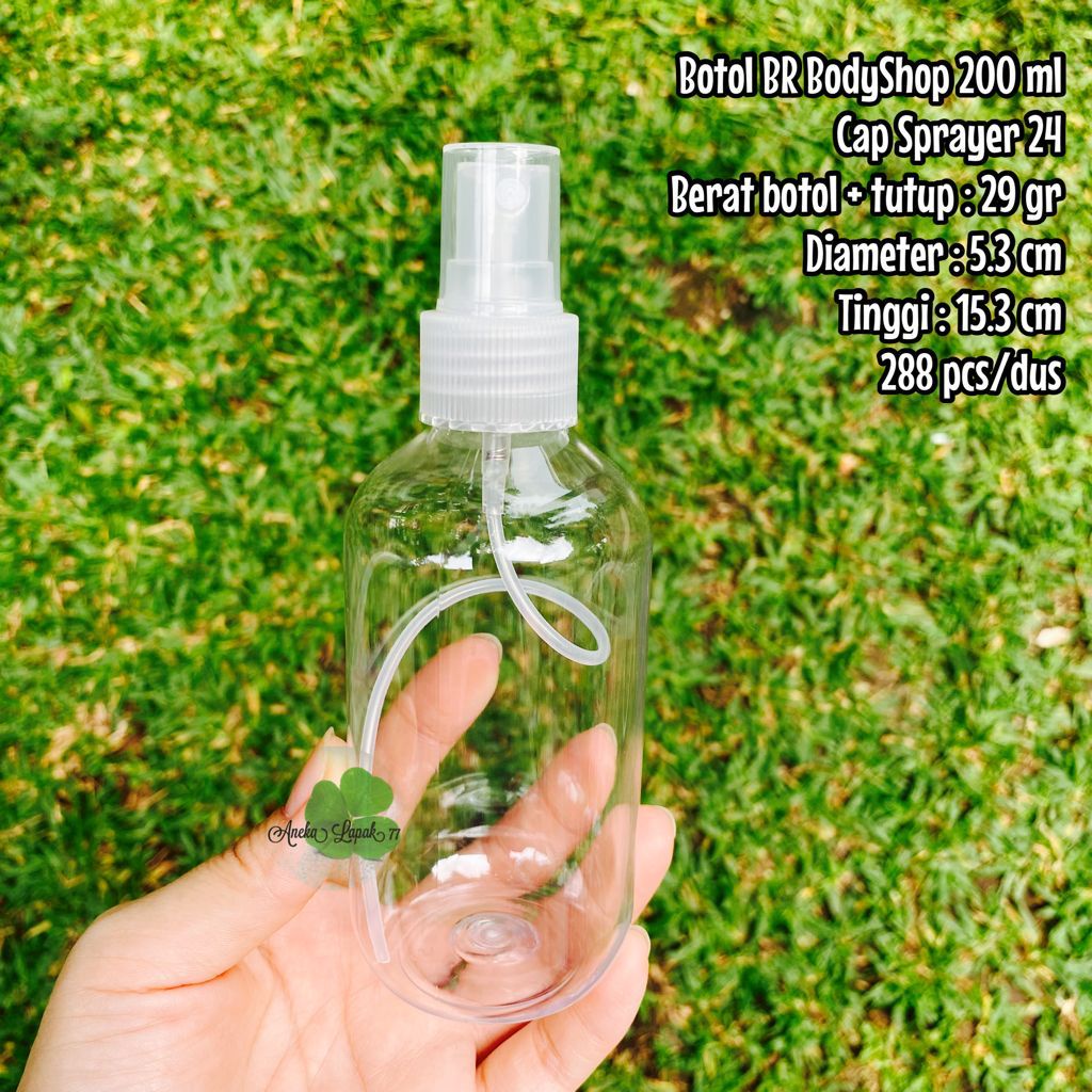 Botol Br SPRAY Gendut 200ml