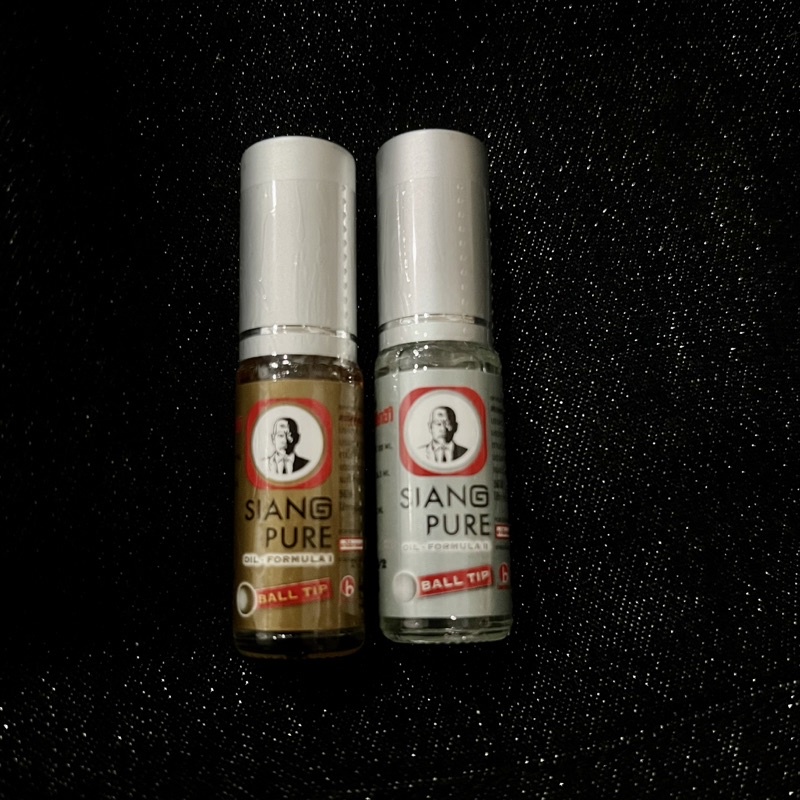 Minyak angin roll on SIANG PURE oil ball tip ORI Thailand