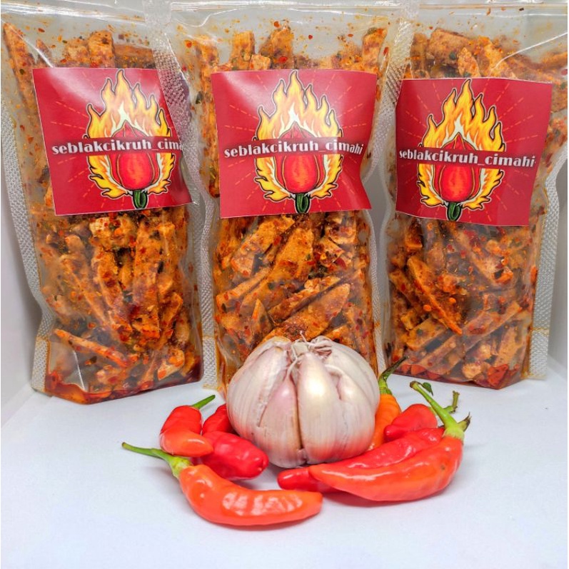 

Seblak kering basreng pedas