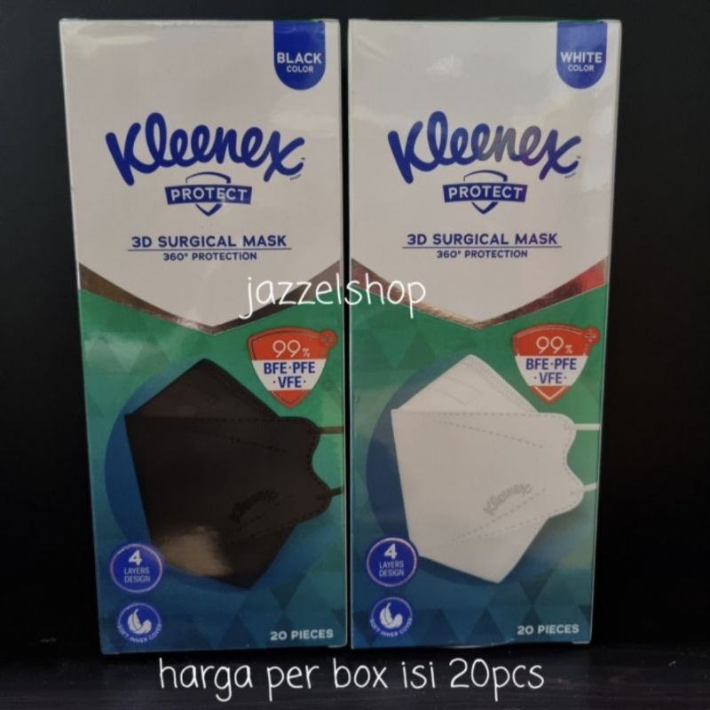 KLEENEX 3D surgical mask masker kesehatan isi 20 pcs
