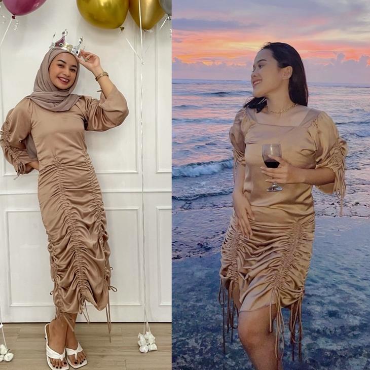 Big Sale.. Glamour Dress / Prom Dress / Birthday Dress / New year Dress / Satin Dress / Dress pantai