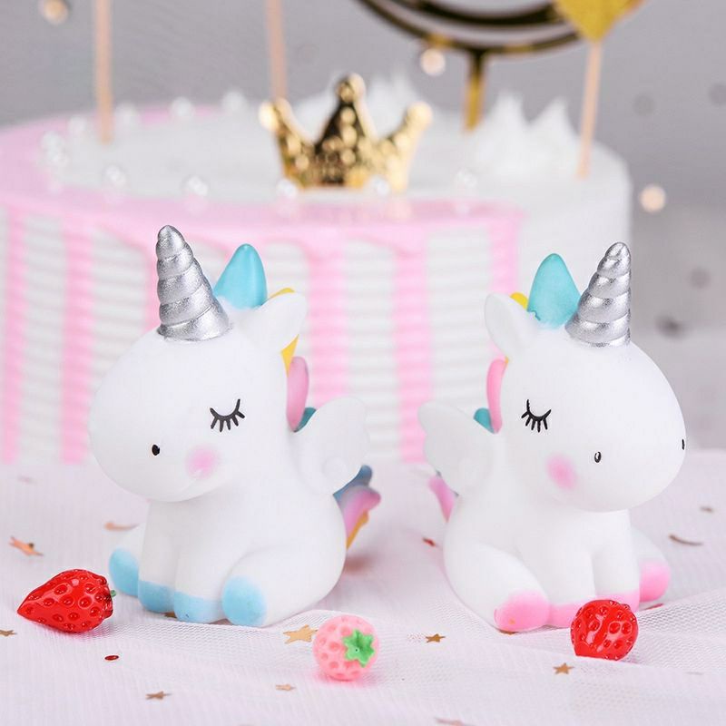 Topper cake unicorn hiasan cake boneka unicorn