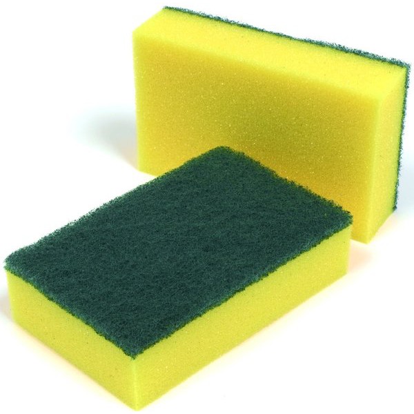 IKILOSHOP Sabut Spons Cuci Piring sponge scouring pad sponge 2 Dua Sisi Murah Tebal