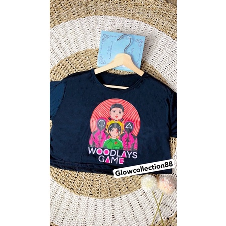 Kaos Crop Oversize Game Woodlays (LD106 ,  P45)