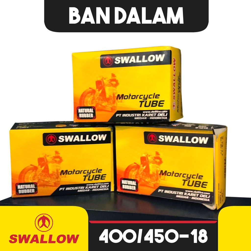 BAN DALAM MOTOR SWALLOW UKURAN RING 18