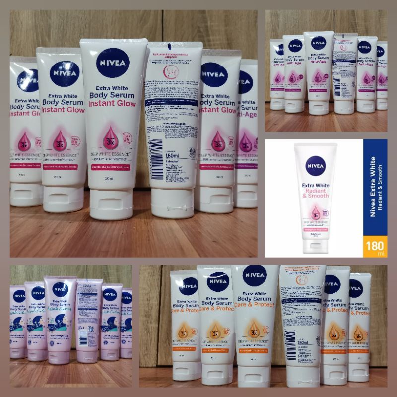 NIVEA BODY SERUM 180ML TERSEDIA 4 variant