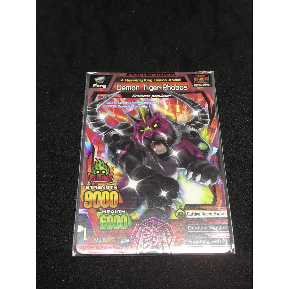 Kartu Great Animal Kaiser Ultra Rare Demon Tiger Phobos 100% original