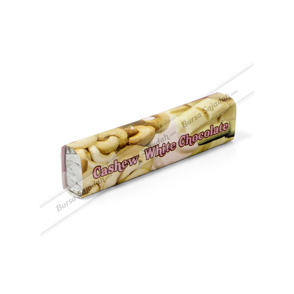 

Arofah- Cashew White Chocolate btg [coklat putih isi kacang mede]