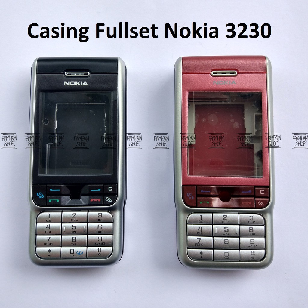 Casing Fullset Handphone Nokia 3230 Jadul Original Housing | Case, Cover, Jadul, HP
