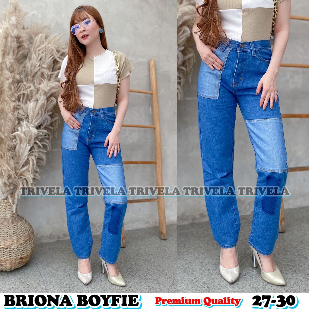 BRIONA BOYFRIEND JEANS