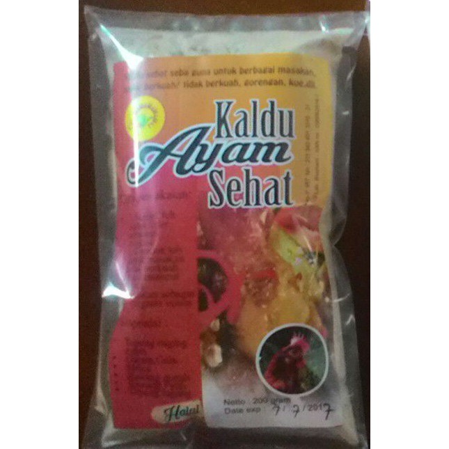 

Kaldu Sehat Non MSG 200gr