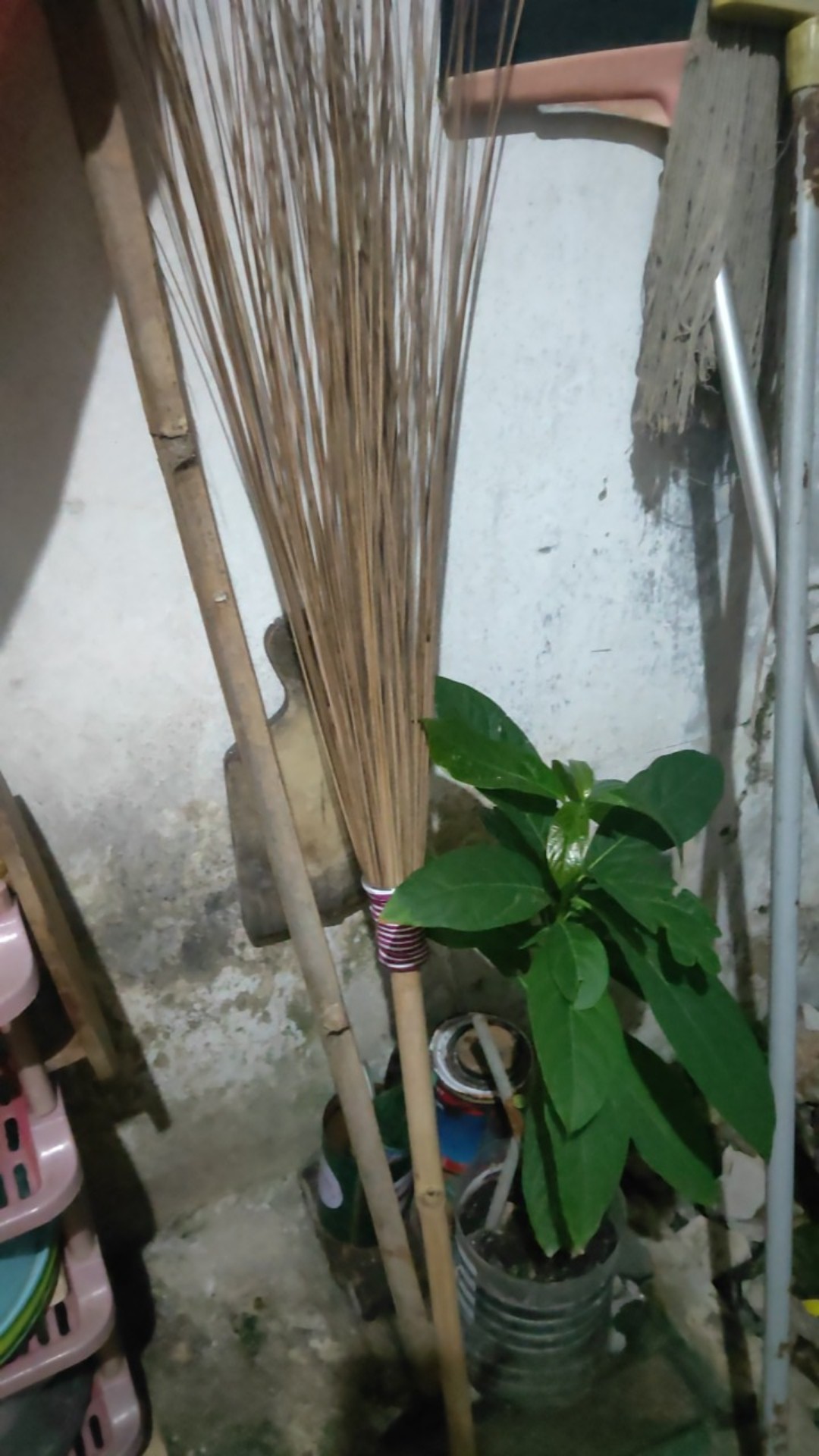 Sapu Lidi Gagang Panjang / Sapu Jalanan / Sapu Taman