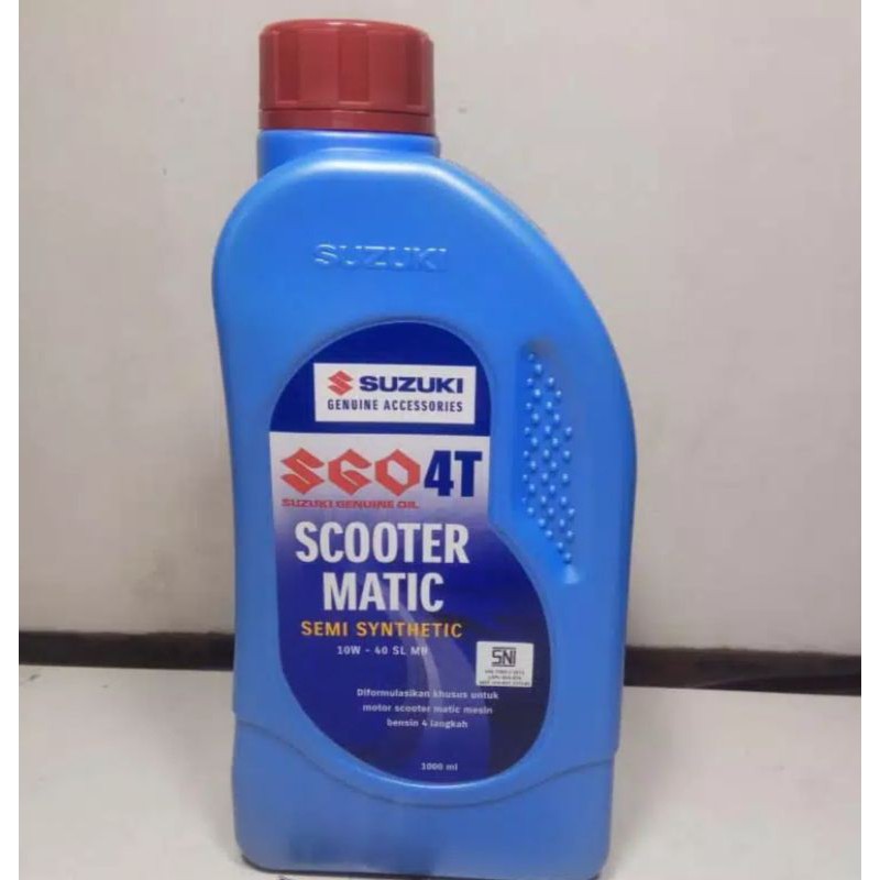 OLI ECSTAR MATIC 1Liter OLI SGO 4T MATIC 1LT ORIGINAL SUZUKI GENUINE OIL