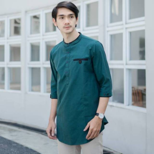  Baju  Muslim Pria Kurta Pakistan Model Baru Simple  Original 