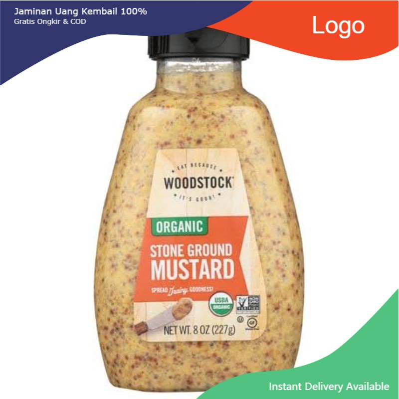 

WOODATOCK STONE GROUND MUSTARD 227GR