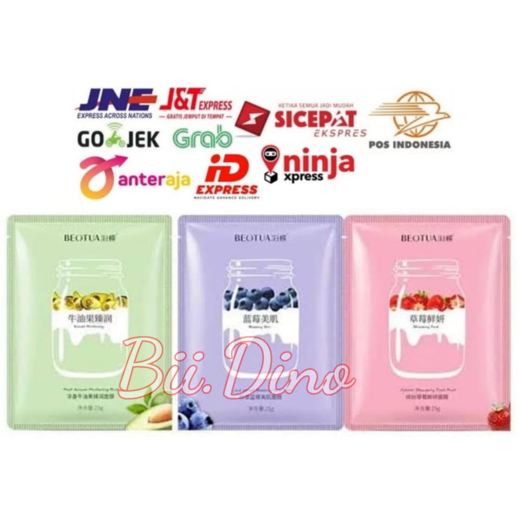 Masker Wajah Beotua Facial Sheet Mask