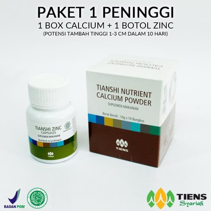 

V1484A-Sale-- Hot Sale !! Produk Kalsium Nhcp & Zinc, Susu Peninggi Badan Zinc Tiens