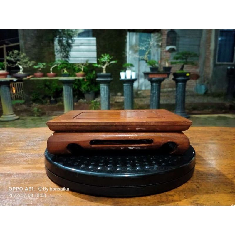 meja bonsai Kayu jati Ori