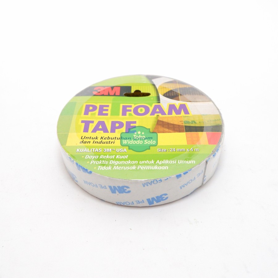 

Isolasi Bolak Balik Foam 3M 24mm Original 100% Asli Double Tape Foam Tebal - 1 Buah