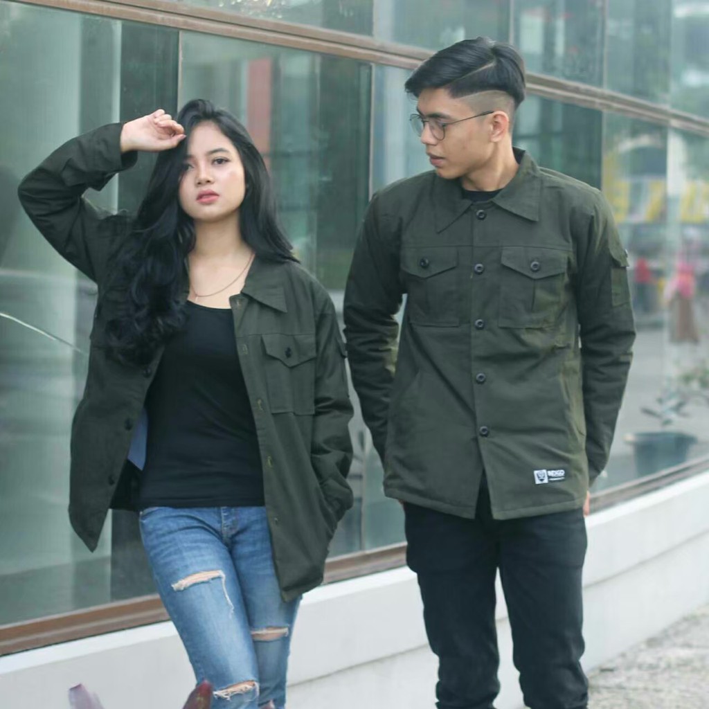 Jaket Semi Parka Original Indigo