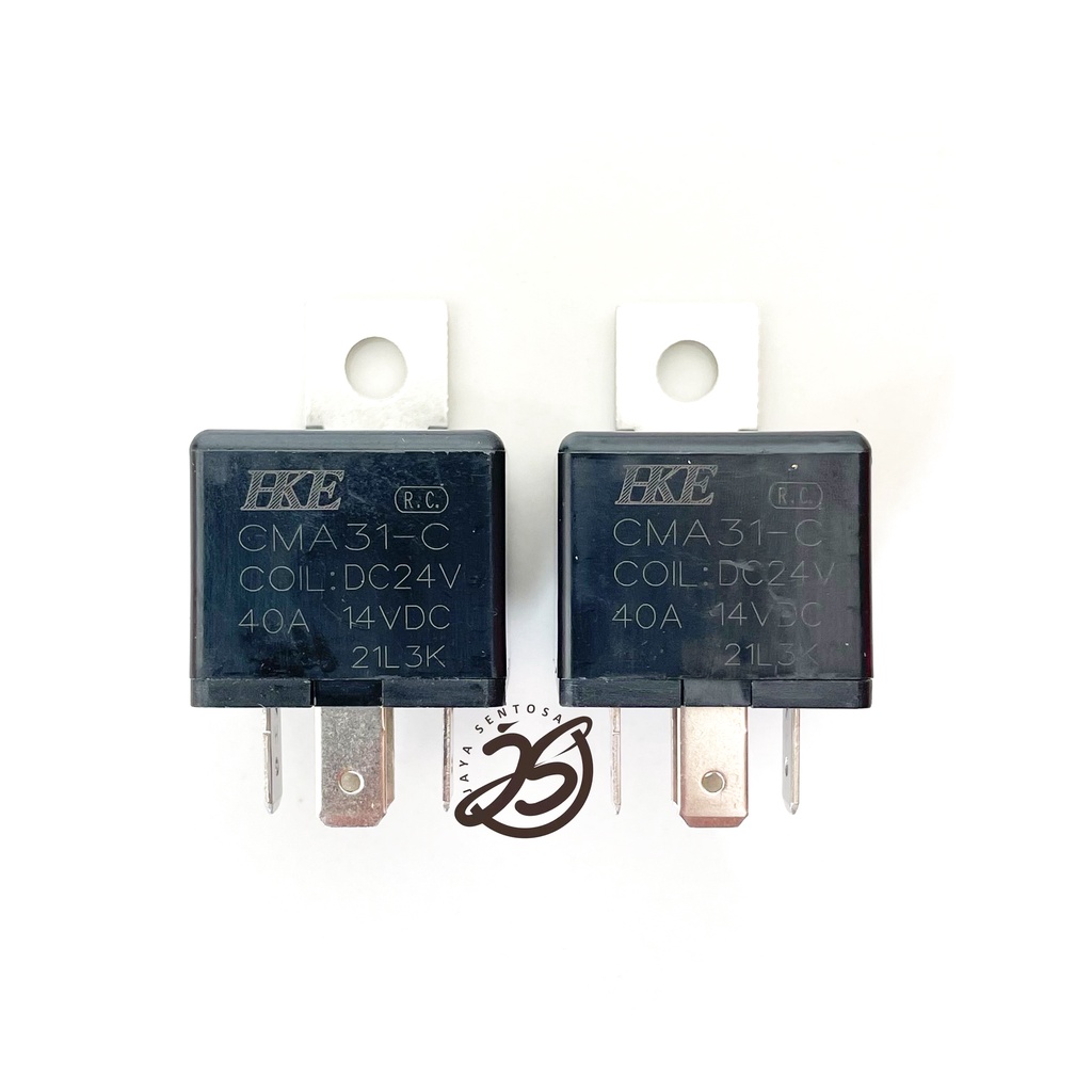 RELAY MOBIL 24V 5PIN (1BUAH) CMA31-C 40A RELAY MOBIL 24V 5 KAKI HKE ASLI RELAY TRUK