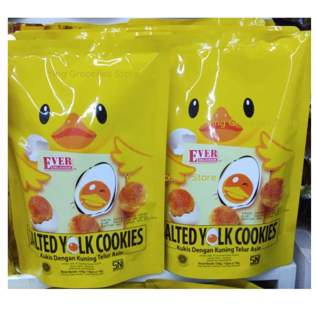 

Salted Egg Yolk Cookies Ever Delicious Kue Kukis / Biskuit Telur Asin