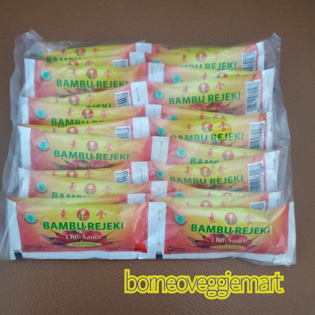 

Sambal bambu rejeki sachet 24 pcs | sambal bambu rejeki
