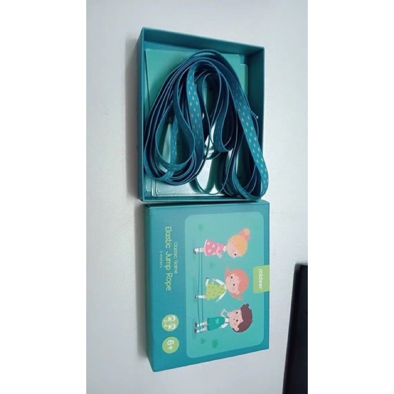 Mideer elastic jump rope - mainan lompat tali - kado anak