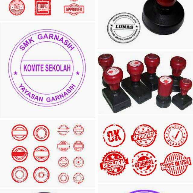 Stempel Shopee Indonesia