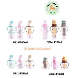 Lusty Bunny Feeding Bottle Botol Susu With Handle 250ml Dan 120ml