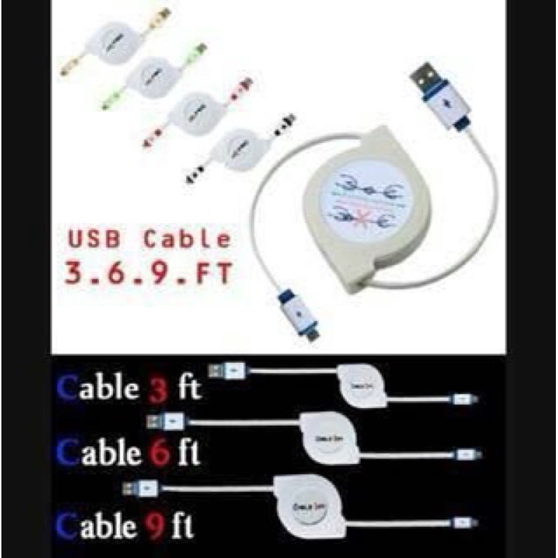 KABEL DATA TARIK VEGER MIRAH 1 SAMPAI 3 METER UNTUK IPHONE LIGTHING 5,6,7,X