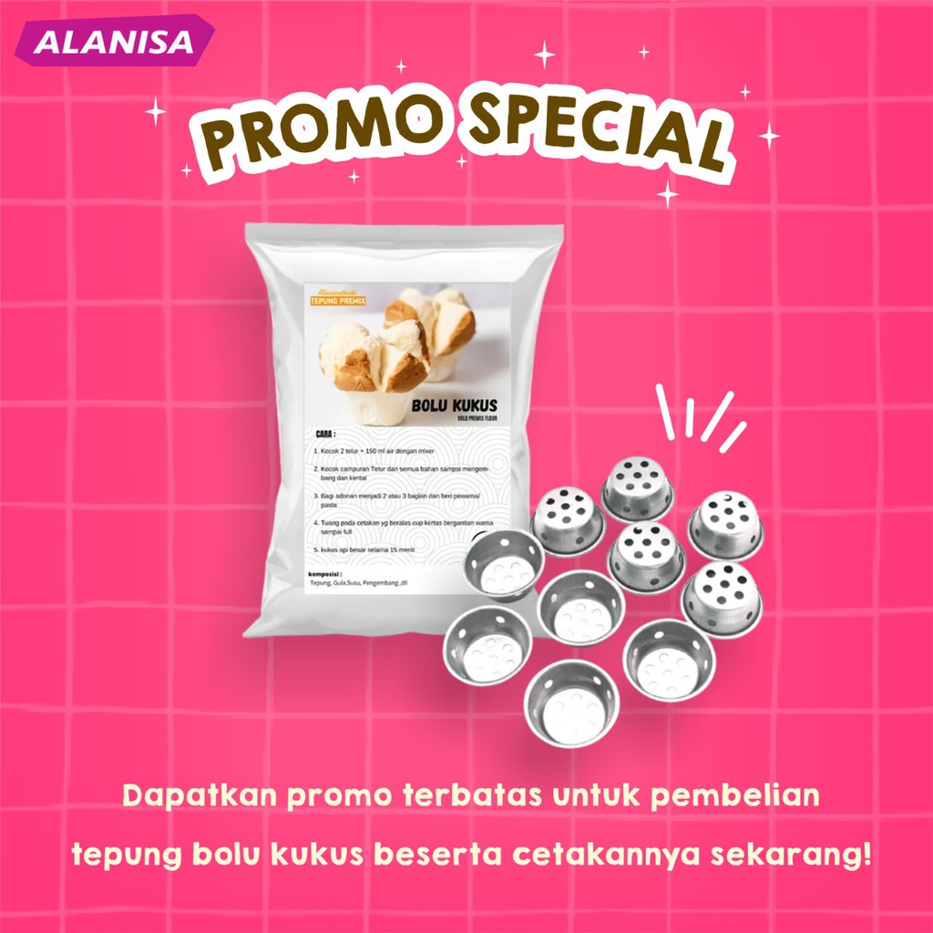 

PROMO !!! Paket bolu kukus mekar