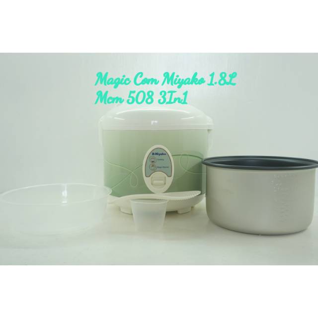 Magic Com Miyako 1.8Liter Mcm 508 3In1