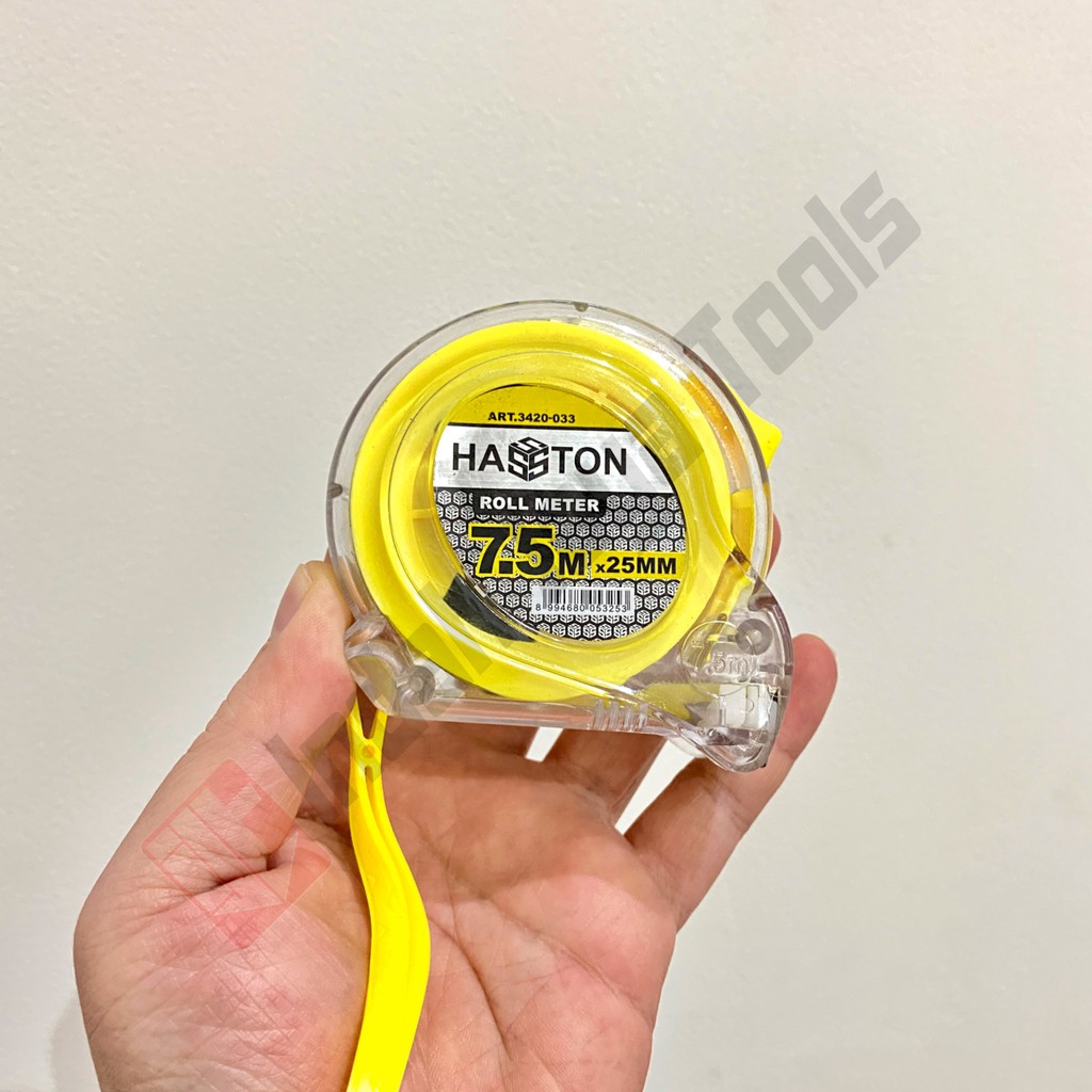 HASSTON PROHEX Meteran TRANSPARAN - Rol Meter