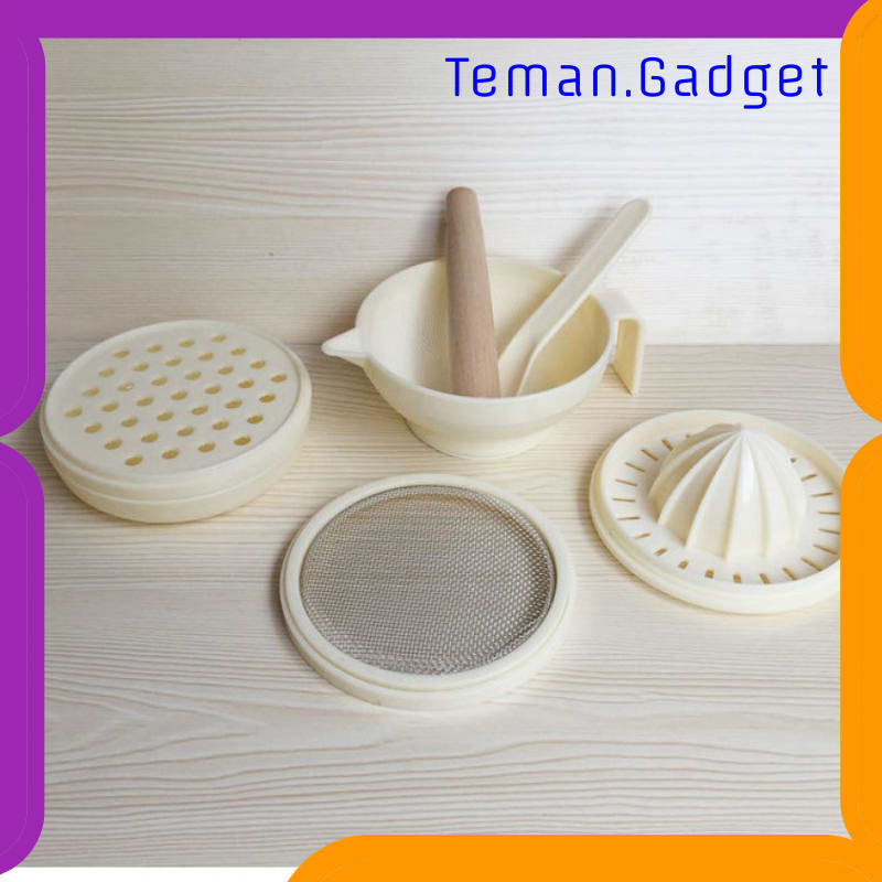 TG-OL015 MANGKOK TEMPAT PEMBUAT MAKANAN BAYI FOOD MAKING SET - RS-589