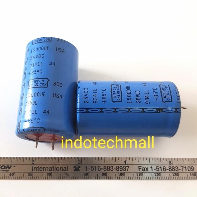 Capacitor Elko 15000Uf 25V Sprague Usa Termurah