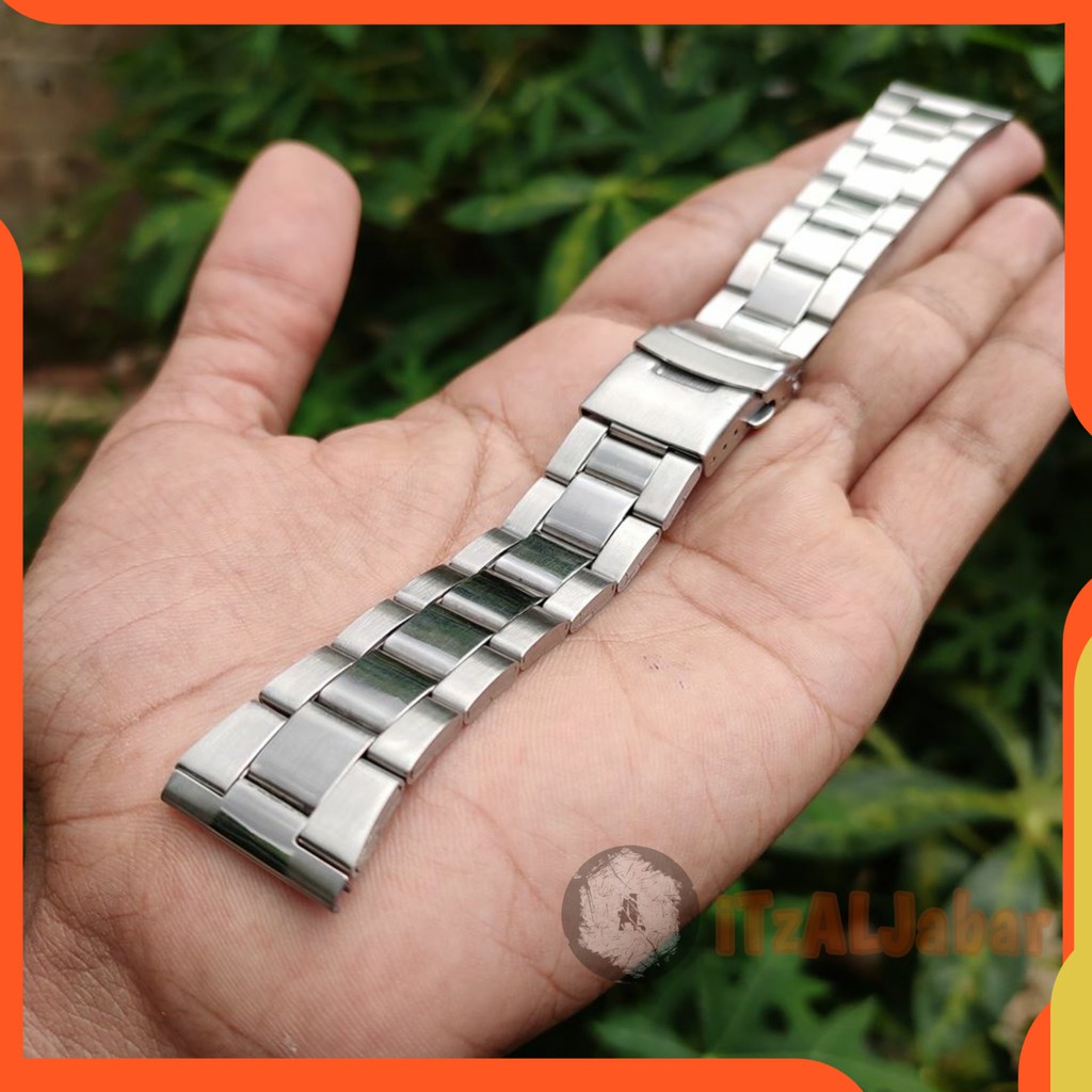 Tali jam tangan Rantai 20 mm 22 mm 24 mm Stainless steel strap B3032