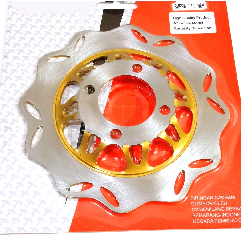 PIRINGAN cakram DEPAN KARISMA/FIT NEW/SUPRA 125/revo lama/CS1 cakram depan standar