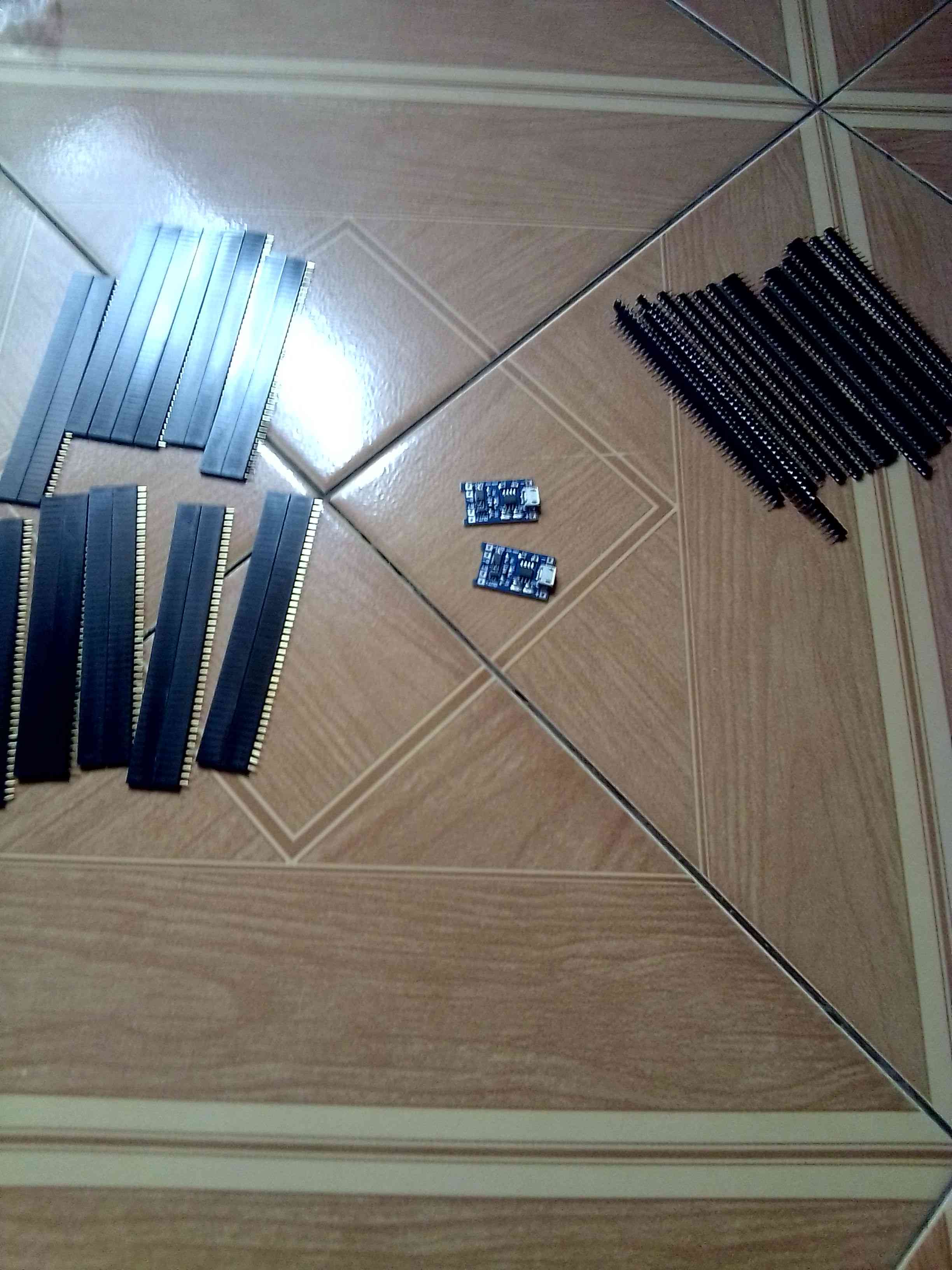 Xinxxin101 Konektor Header Satu Baris 40pin 2.54mm Bentuk Bulat Female