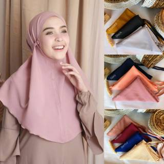 Daily Hijab Bergo  Maryam  khimar Instan kerudung tali 