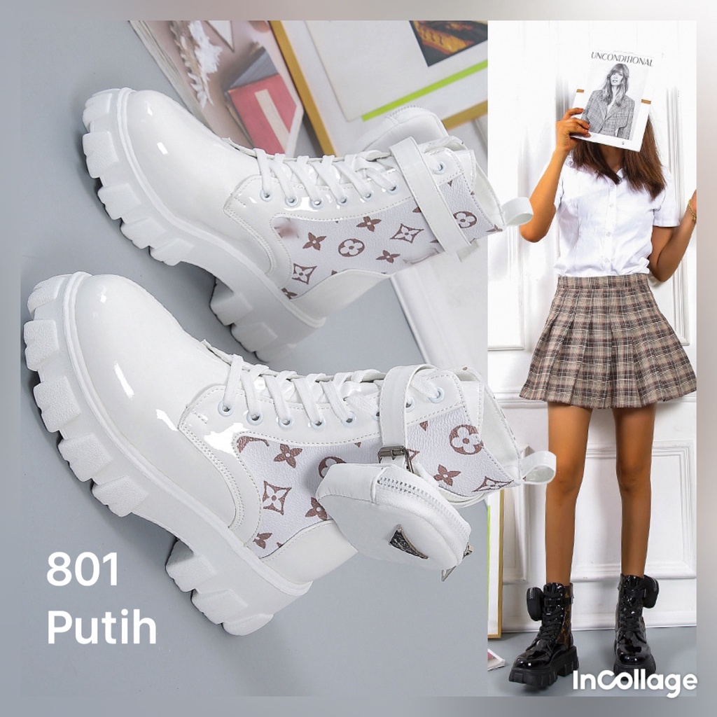 SEPATU WANITA BOOTS 801