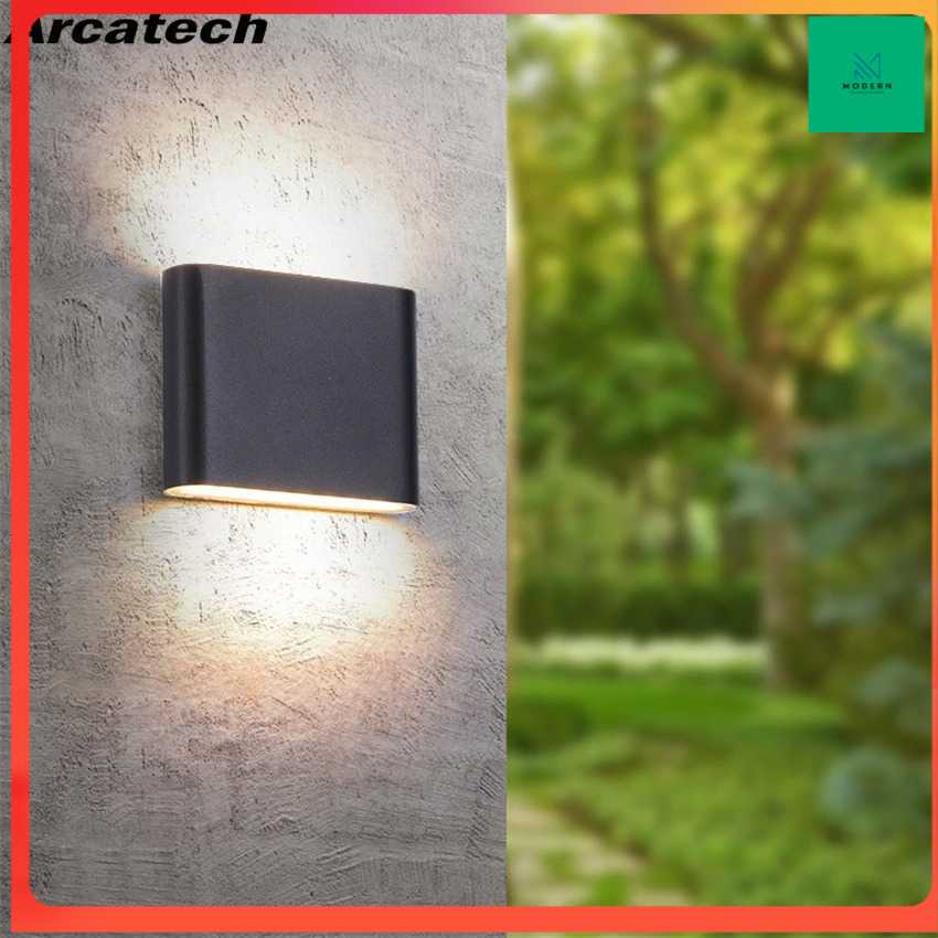 TD - CGH Arcatech Lampu Hias Dinding LED Outdoor Waterproof Warm White